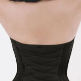 Sorelyne® Sexy Back Lace-up Thong Seamless Skinny Bodysuit
