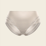 Lace Stripe Undetectable High Waist Briefs Underpants