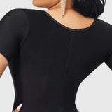 Sorelyne® Women Compression Waist Trainer Tank tops Under Bust with Short Sleeves