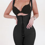 Sorelyne® High Compression Girdles Colombianas Open Bust Mesh Hook And Eye Tummy Control Shapewear