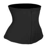 9 Boned Waist Trainer For Women Hourglass Zipper Tummy Control Workout Corset