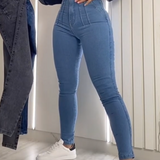 Sorelyne® High Waist Tummy Control Jeans for Curvy Women