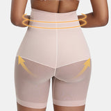Seamless Mesh Breathable Shapewear Shorts Tummy Control Hip-Lift Corset Shaping Pants