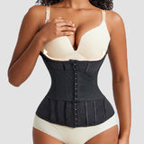 Women's Waist Trainer Tummy Control Mesh Breathable Sports Corset With Removable Belt