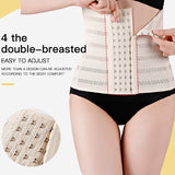 Women's Breathable Adjustable Hooks Waist Trainer Postpartum Tummy Slim Belt