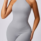 Peach Hip-lifting and Beautiful Back Quick-drying Yoga Jumpsuit