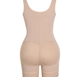 Sorelyne® High compression Front Zipper Mid Thigh Shapewear