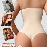 Women's Strapless Tummy Control One Piece Seamless Thong Shapewear Bodysuits