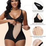 Women's Tummy Control Swimsuit Cutout Tie Knot Front Push Up Shapewear Bathing Suit