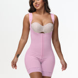 Girdles Colombianas Stage 2 Open Bust High Compression Shapewear With Zipper Crotch