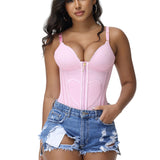 Sorelyne® Girdles Colombianas Love Pattern Corset Top Zipper Waist Trainer