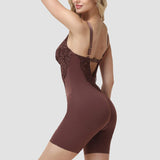 Sorelyne® Lace Plunge Backless Bodysuit Shapewear