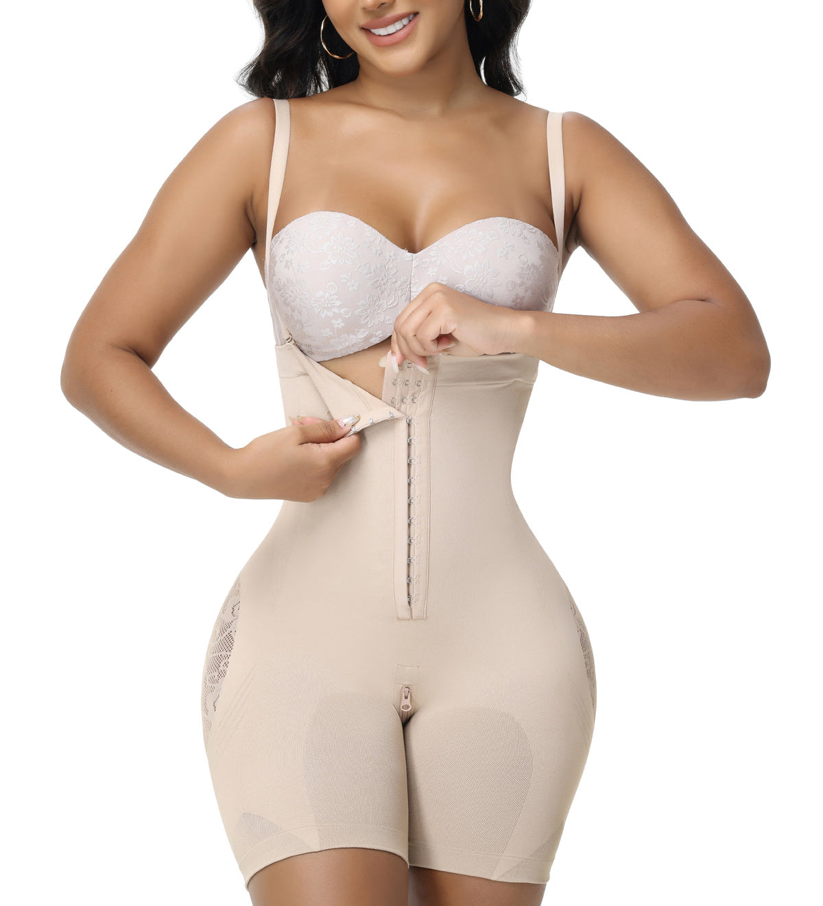 Sorelyne® Women's Butt Flower Cut out Hip Lifting Girdles Colombianas Firm Control Shapewear