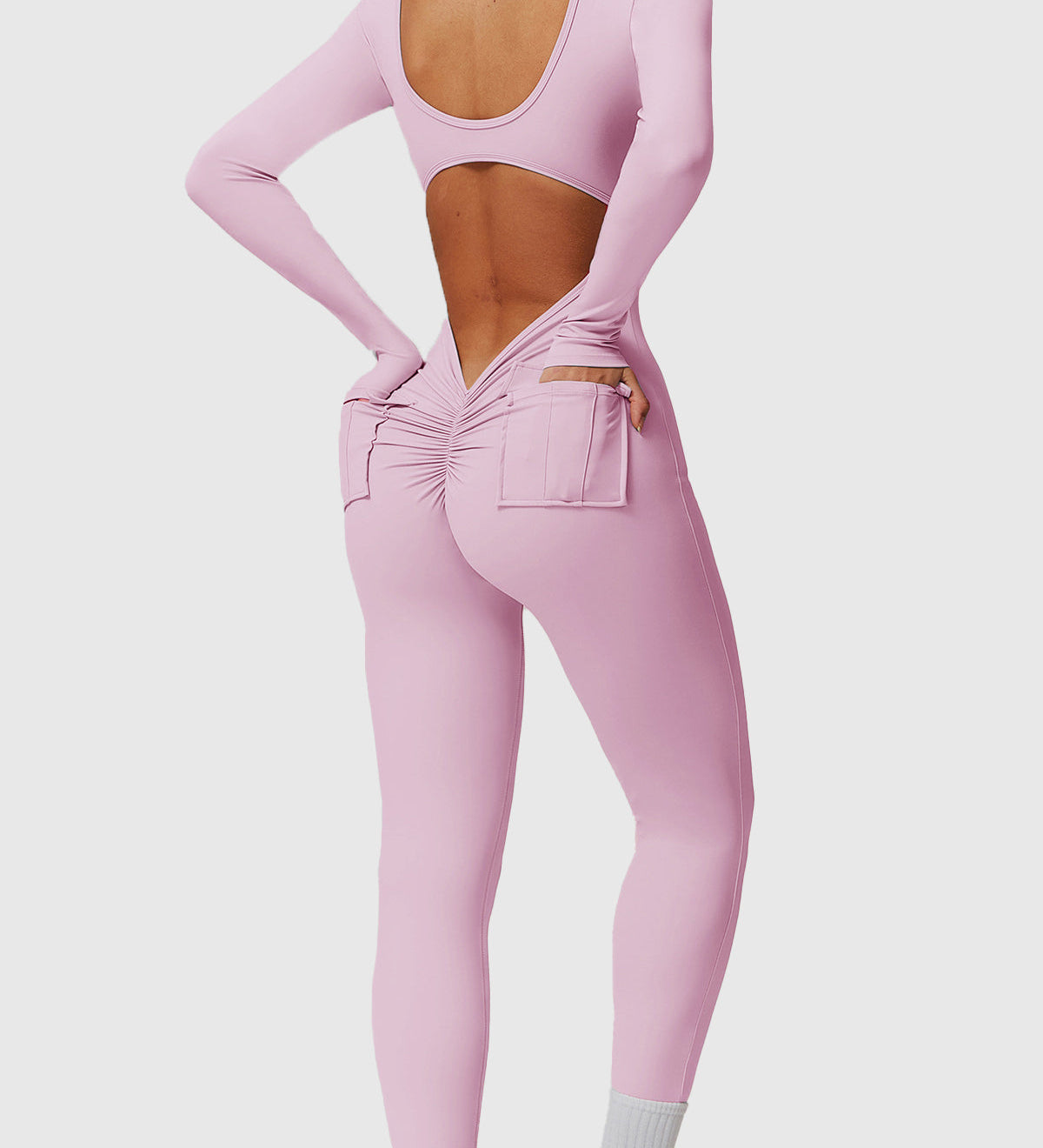 Back Pockets Jumpsuit