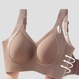 Women's Seamless Push Up Bras Full Cup No Underwire Anti-sagging Breathable Bras