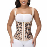 Waist Trainer for Women Body Shaper Corset Vest Tank Top with Steel Bones