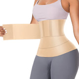 Waist Trainer For Women Belt Waist Cincher Tummy Wrap Plus Size Snatch Up Bandage