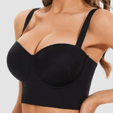 Seamless Multiway Low Back Anti Slip Push up Full Coverage Larger size Bras