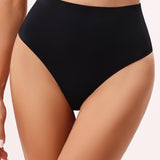 Women's Seamless Mid-Rise Shaping Thong