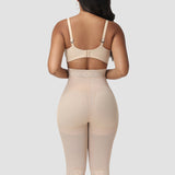 Sorelyne® High Waisted Lace Trim Tummy Control Thigh Slimmer