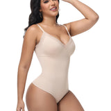 Sorelyne® Lace Trimmed Seamless Hip Lift Shapewear Bodysuit