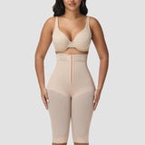 Sorelyne® High Waisted Lace Trim Tummy Control Thigh Slimmer