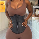 Waist Trainer Faux Leather Slimming Belt