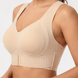 Posture Support Wireless Deep V Shaping Bra