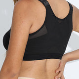 Front Closure Post Surgery Compression Shapewear Bra With Breast Support Belt