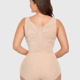 Mesh Seamless Waist Slimmer Corset Butt Shaping Shapewear Bodysuit