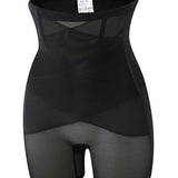Mesh High Waist Tummy Control Underwear Postpartum Recovery Slimming Shaping Shorts