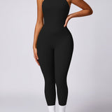 Peach Hip-lifting and Beautiful Back Quick-drying Yoga Jumpsuit