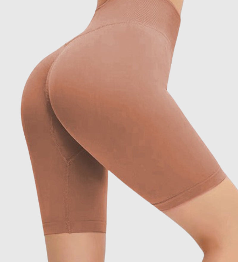 Yoga Shorts High Waist Seamless Hip Lift Shorts