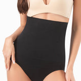 Seamless High Waist Shaping Panties Comfy Tummy Control Hip Lifting Slimming Brief