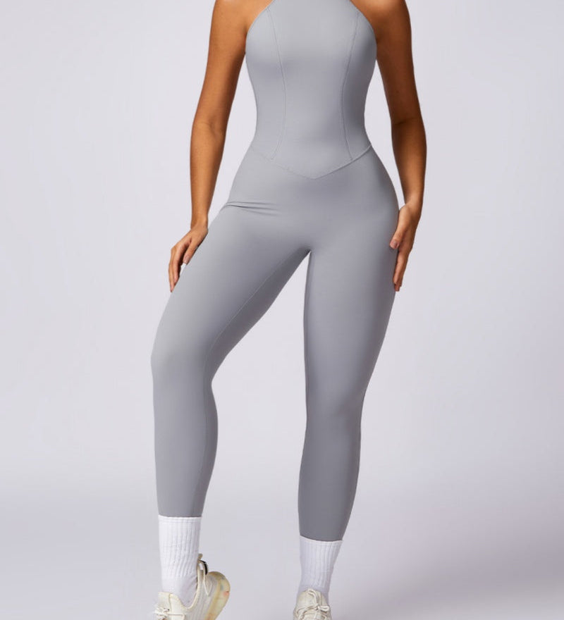 Peach Hip-lifting and Beautiful Back Quick-drying Yoga Jumpsuit