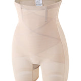 Mesh High Waist Tummy Control Underwear Postpartum Recovery Slimming Shaping Shorts