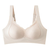 Women's Seamless Wireless Anti-sagging Minimizer Thin Adjustment Bra
