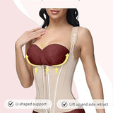 Waist Trainer for Women Body Shaper Corset Vest Tank Top with Steel Bones