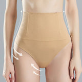 Women Slimming High Waist Tummy Control Girdle Thong Underwear Brief