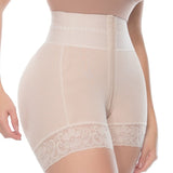 Sorelyne® Double Compression High Waisted BBL Shorts With Mid-section Tummy Control Panties