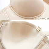 Seamless Multiway Low Back Anti Slip Push up Full Coverage Larger size Bras