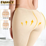 Women's Mid-rise Tummy Control Butt Lifting Shaping Shorts