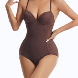 Breast Push Up Butt Lift Bodysuit Shapewear With Bra