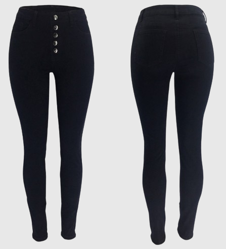Women's High-Waisted Butt-Lifting Skinny Jeans