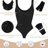 Tummy Control Scoop Neck Sculpting Thong Tank Top Shapewear Bodysuits