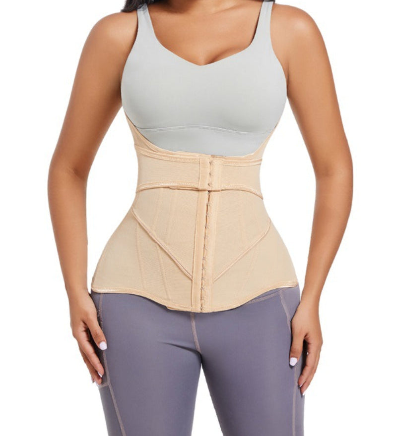 Buckle Waist Trainer High Compression Tummy Control Corset
