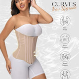 Sorelyne® Curved Boned Waist Trainer High Compression Tiny Waist Corset