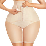 Double Tummy Control Girdle Shorts High Waist Butt Lifter Thigh Slimmer Shaper Shorts