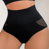 Women's Seamless Shapewear Panty High Waist Sexy Hollow Out Briefs
