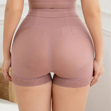 Sorelyne® Women Butt Lifter Lace Seamless Body Shape Lifting RosyBrown Shapewear Underwear
